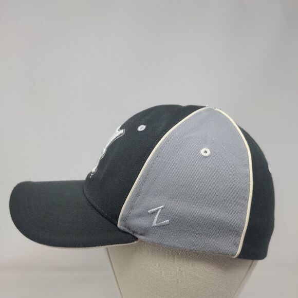 Zephyr Men's Fitted Hat Gray Small Embroidered Crimson Tide Bama Alabama - Picture 3 of 9